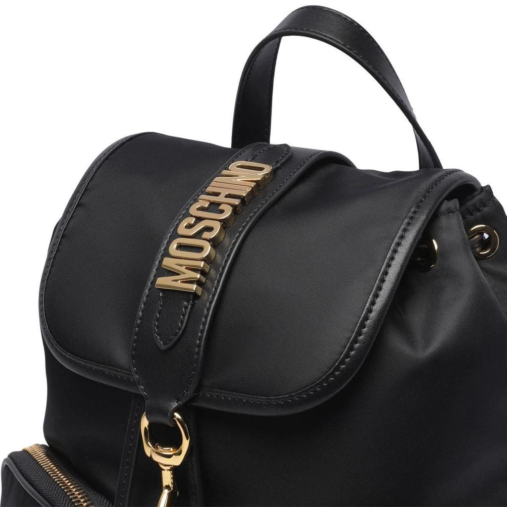 商品Moschino|Moschino Backpacks in Black,价格¥3190,第4张图片详细描述