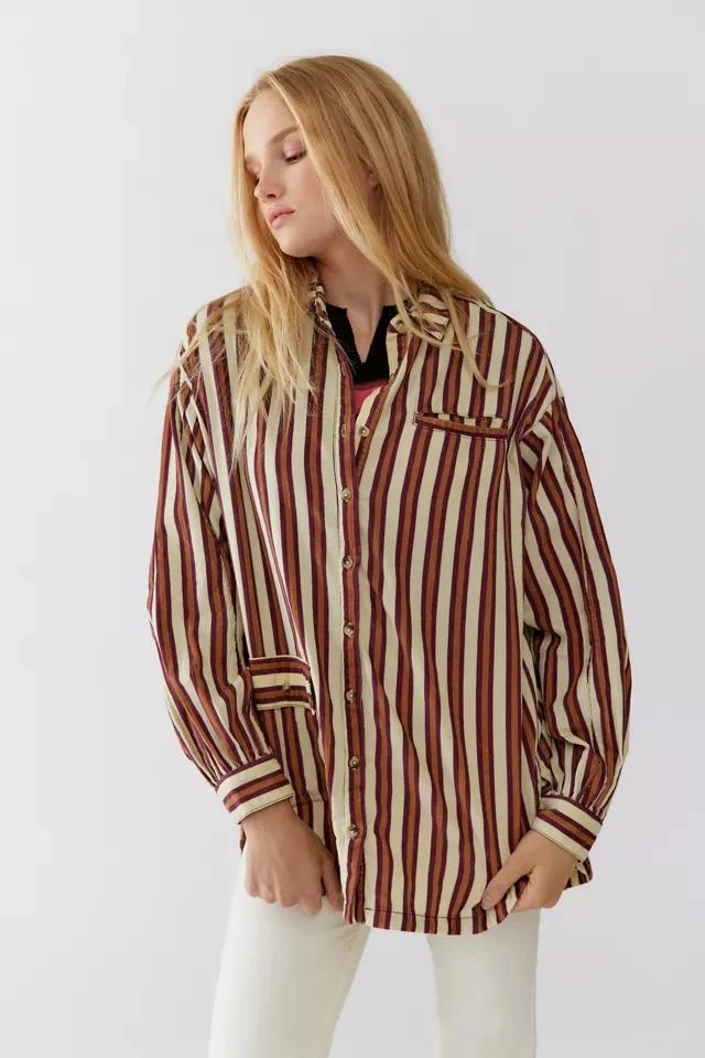 商品BDG|BDG Brandon Corduroy Oversized Button-Down Shirt,价格¥303,第4张图片详细描述