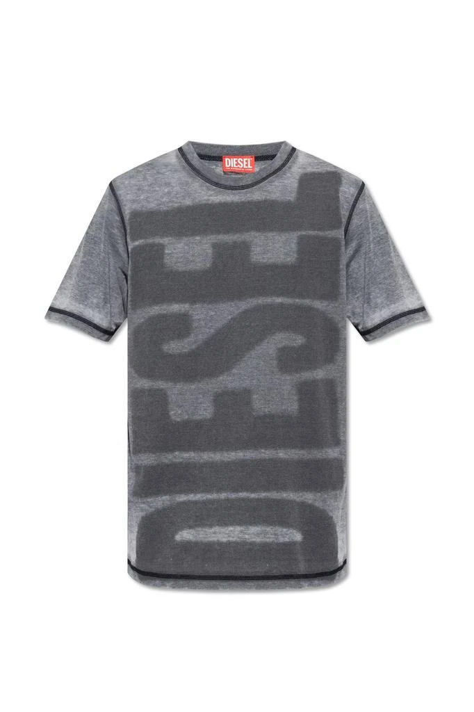 商品Diesel|Diesel Logo Printed Short-Sleeved T-Shirt,价格¥590,第1张图片