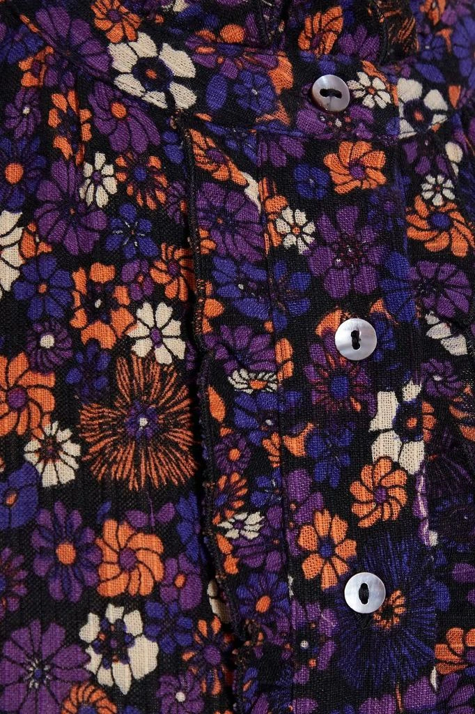 商品ANTIK BATIK|Paoli belted floral-print cotton dress,价格¥478,第4张图片详细描述