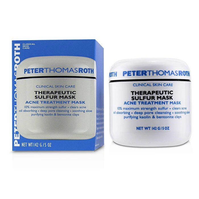 商品Peter Thomas Roth|Peter Thomas Roth 清凉香薰面膜 深层清洁Therapeutic Sulfur Masque 149g/5oz,价格¥232,第2张图片详细描述