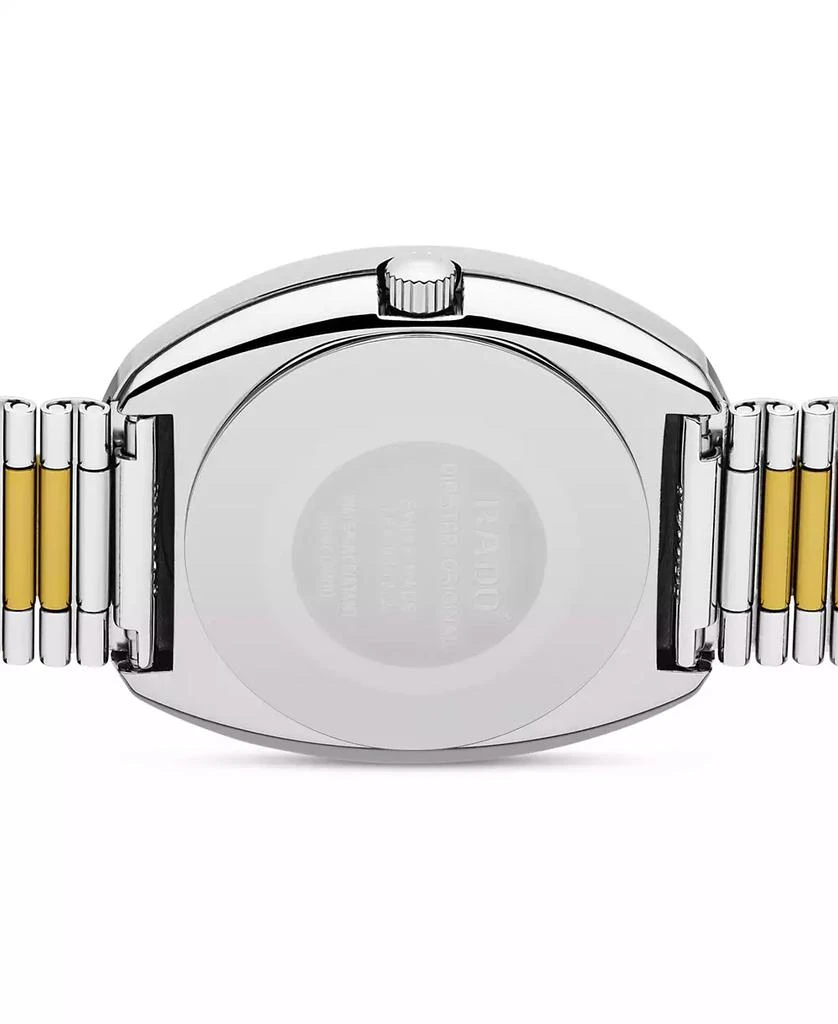 商品Rado|Original Men's Two-Tone Stainless Steel Bracelet Watch 35mm,价格¥6008,第2张图片详细描述