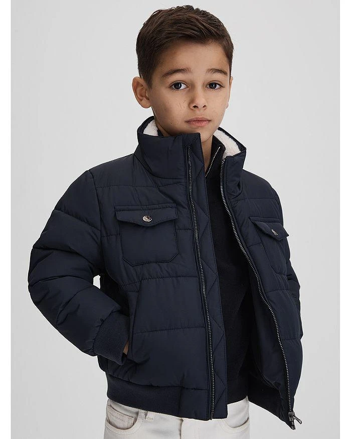 商品REISS|Boys' Mist Sr Puffer Jacket - Big Kid,价格¥701,第3张图片详细描述