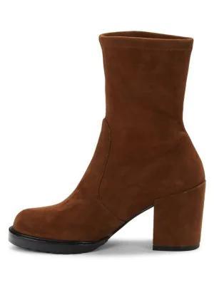 商品Stuart Weitzman|​Dalenna Suede Ankle Sock Boots,价格¥1813,第6张图片详细描述