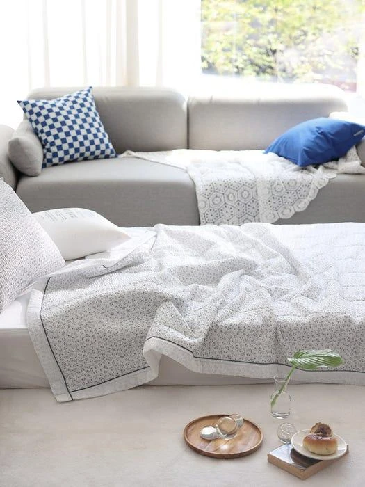 商品BELLELIFE|Seersucker Summer Quilted Comforter,价格¥1349,第4张图片详细描述