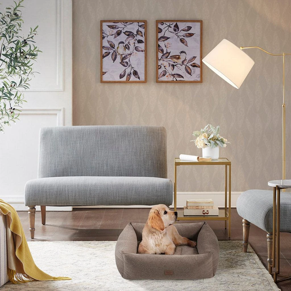 商品Martha Stewart|4-Sided Bolstered Dog Bed,价格¥340,第1张图片