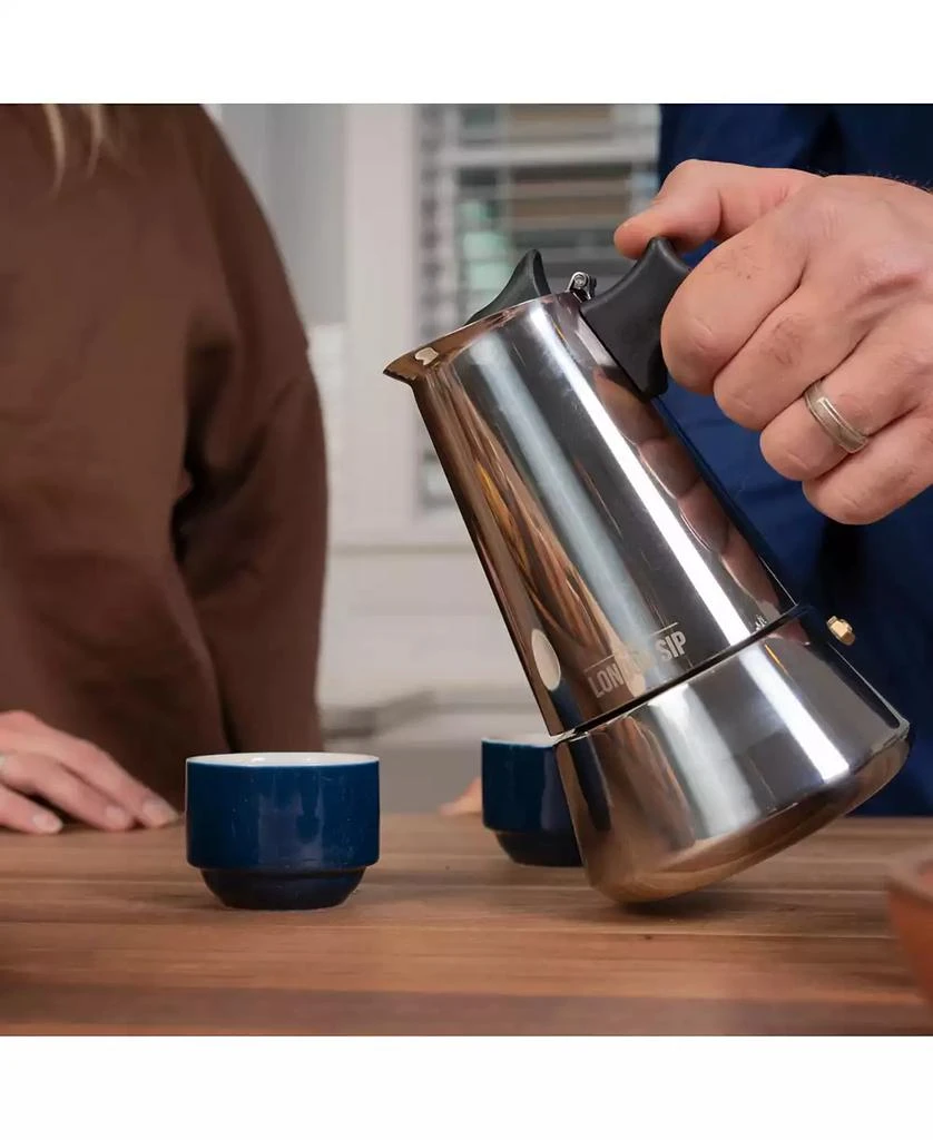 商品London Sip|Stainless Steel Coffee Maker 6-cup,价格¥736,第2张图片详细描述
