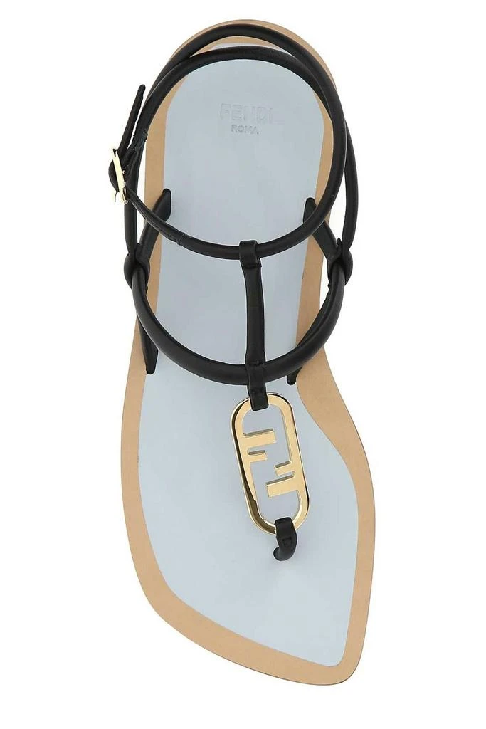商品Fendi|Fendi O’Lock Thong Sandals,价格¥3718,第3张图片详细描述