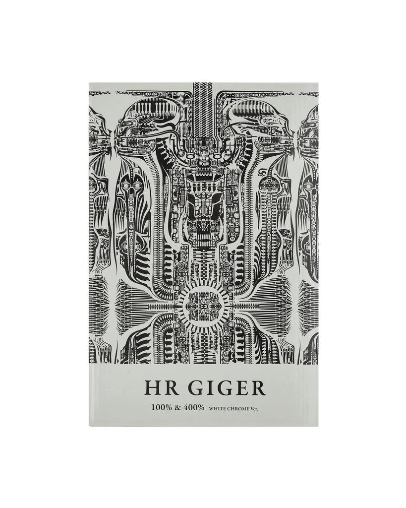 商品Medicom|100% + 400% H.R. Giger Chrome Version Be@rbrick White,价格¥1663,第5张图片详细描述