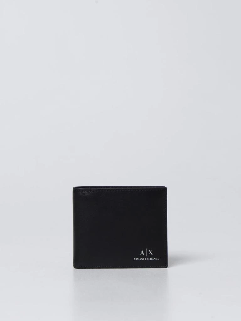 商品Armani Exchange|Armani Exchange wallet in cowhide,价格¥413,第1张图片