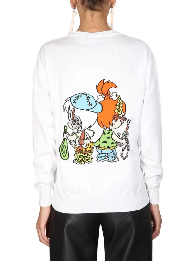 商品Moschino|Moschino Flinstones Print Sweatshirt,价格¥2374,第2张图片详细描述