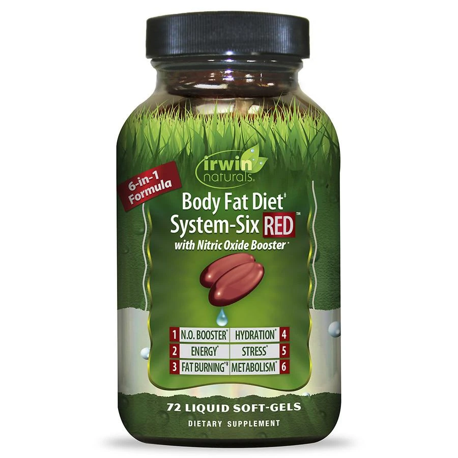 商品Irwin Naturals|Body Fat Diet System-Six RED,价格¥149,第1张图片