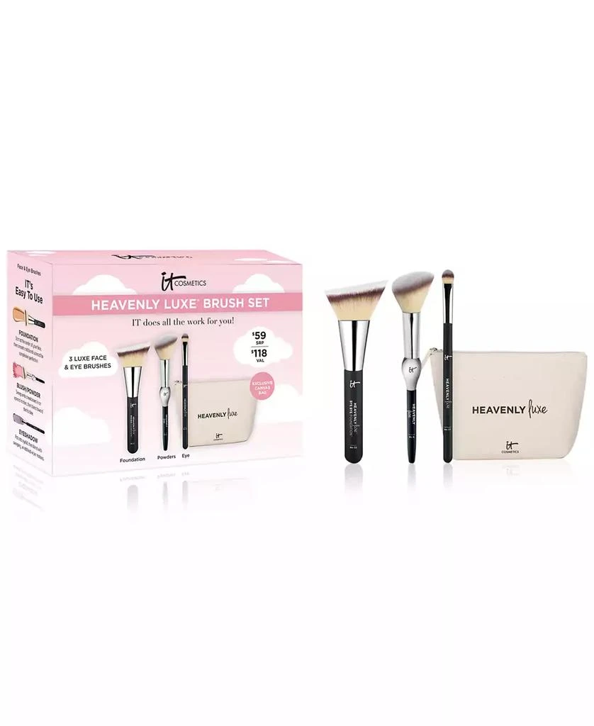 商品IT Cosmetics|4-Pc. Heavenly Luxe Makeup Brush Set,价格¥448,第2张图片详细描述