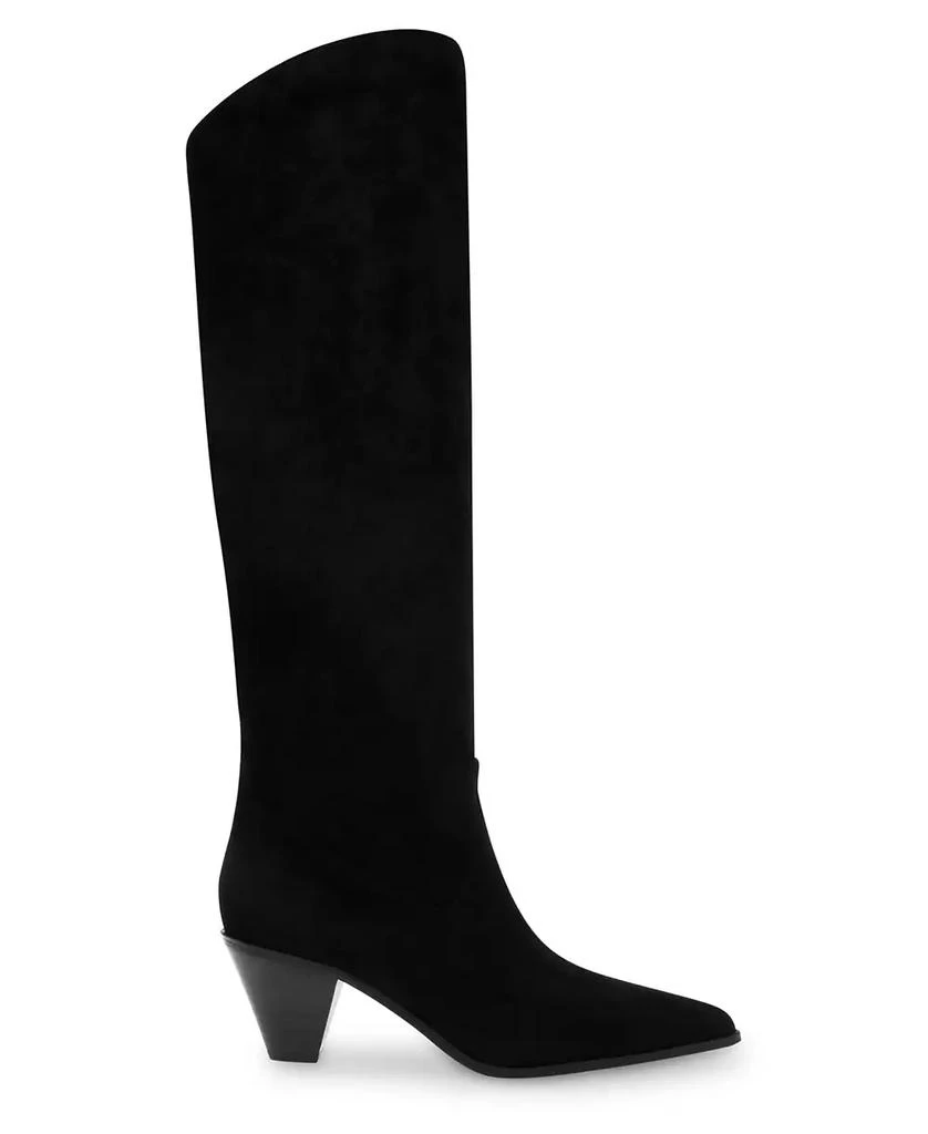 商品Anne Klein|Women's Ware Pointed Toe Knee High Boots,价格¥446,第2张图片详细描述