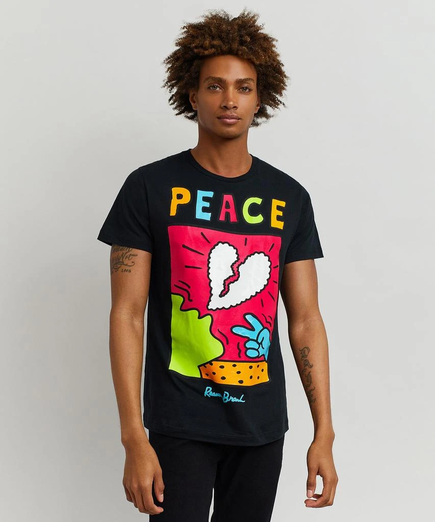 商品Reason Clothing|Peace Graphic Short Sleeve Tee,价格¥75,第1张图片