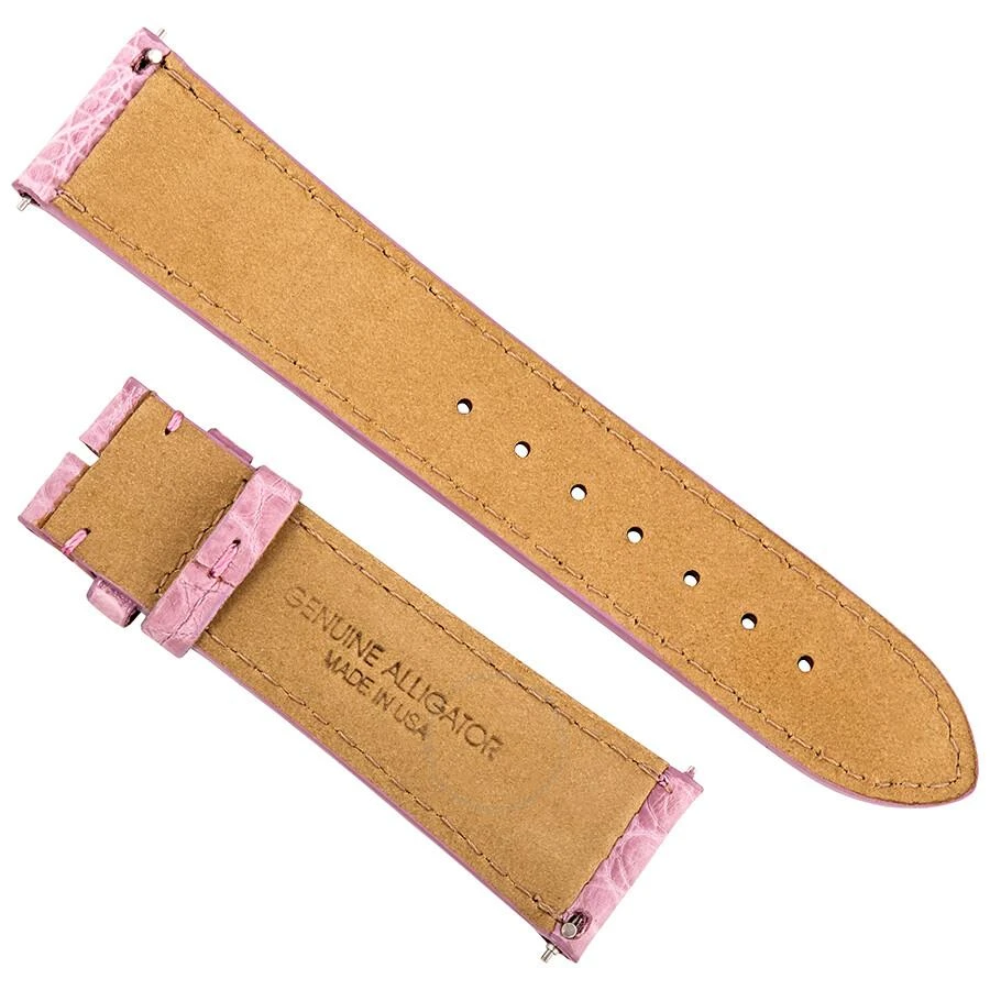 商品Hadley Roma|21 MM Matte Mauve Alligator Leather Strap,价格¥372,第2张图片详细描述