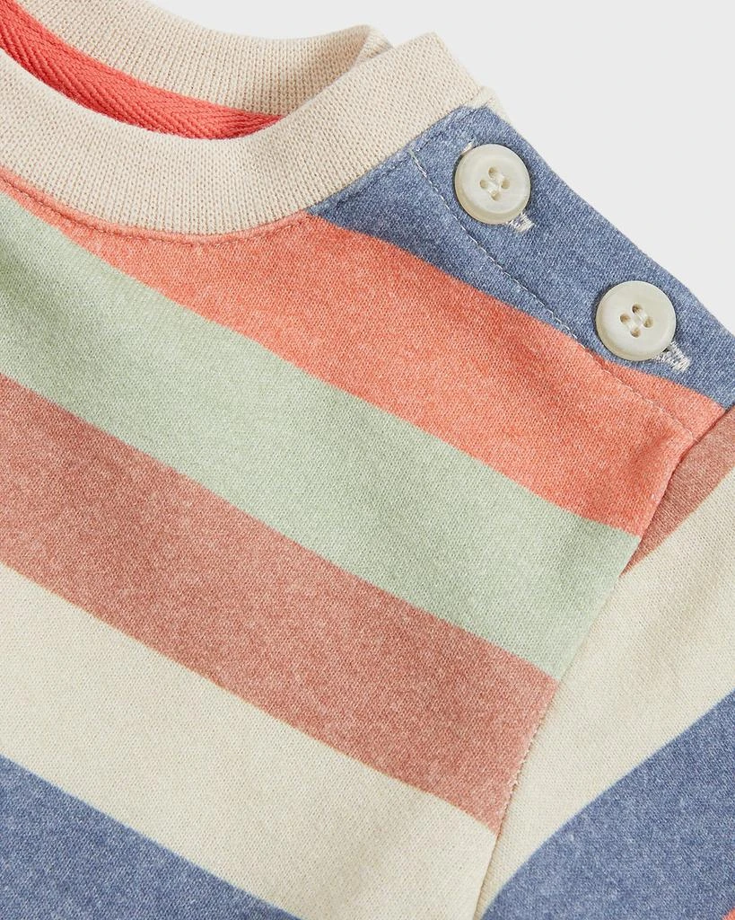 商品Mon Coeur|Baby Multicolor Striped Sweatshirt, Size 3M-24M,价格¥441,第3张图片详细描述
