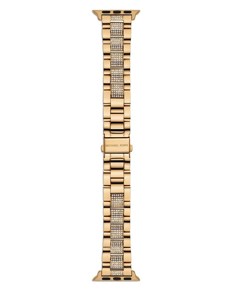 Apple Watch® Glitz Gold-Tone Stainless Steel Bracelet 商品