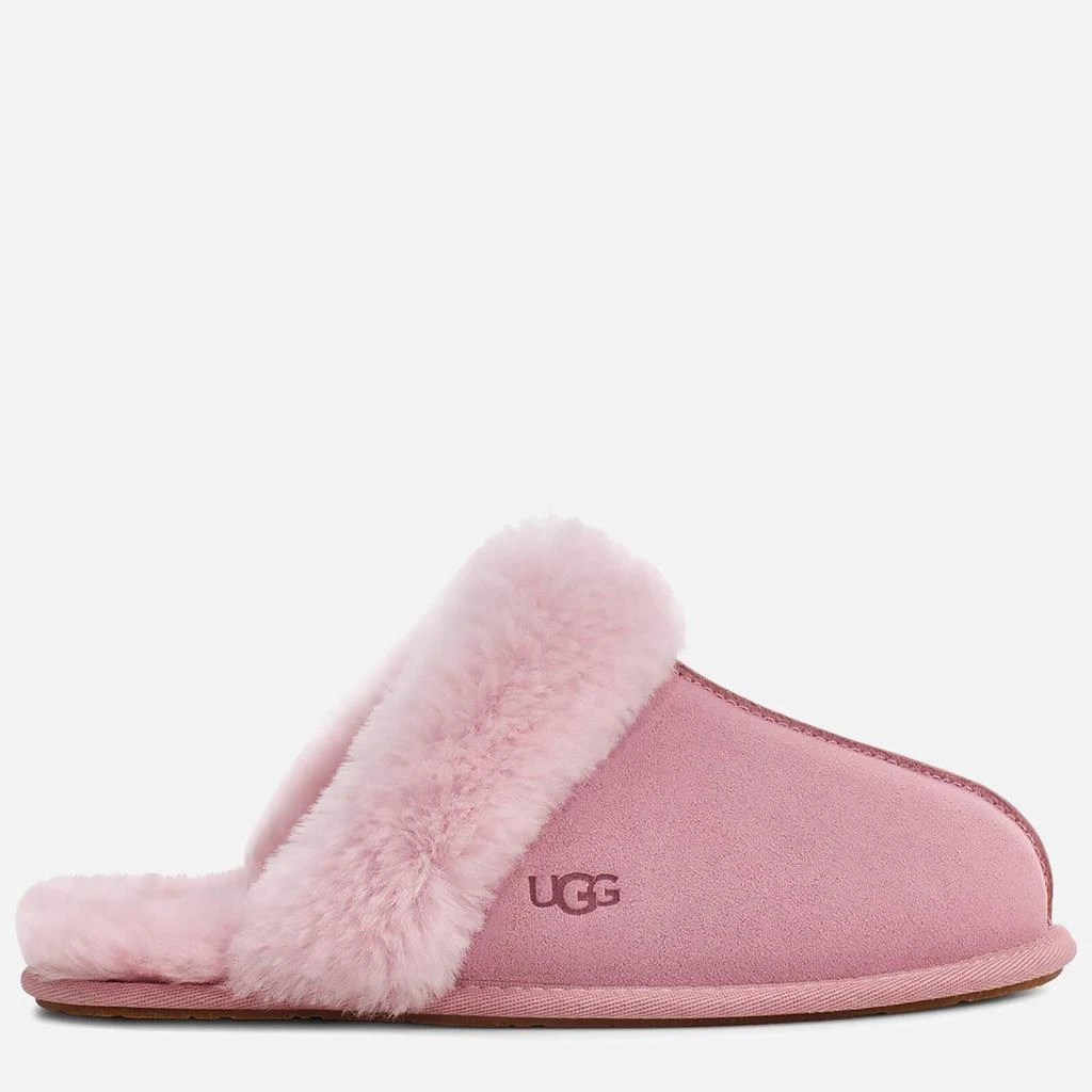 商品UGG|UGG WOMEN'S SCUFFETTE II SUEDE/SHEEPSKIN SLIPPERS - SHELL,价格¥422,第1张图片