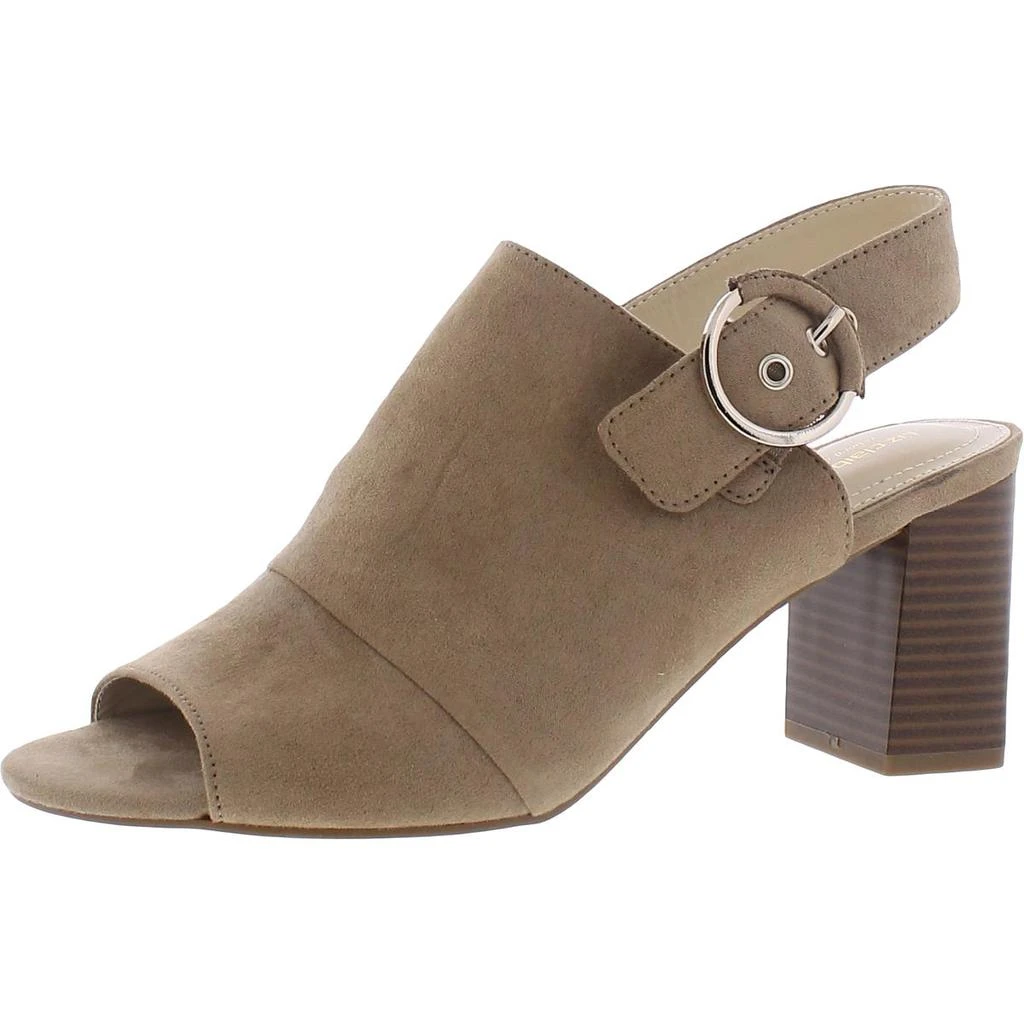 商品Liz Claiborne|Liz Claiborne Womens Portage Slingback Buckle Dress Sandals,价格¥84,第1张图片