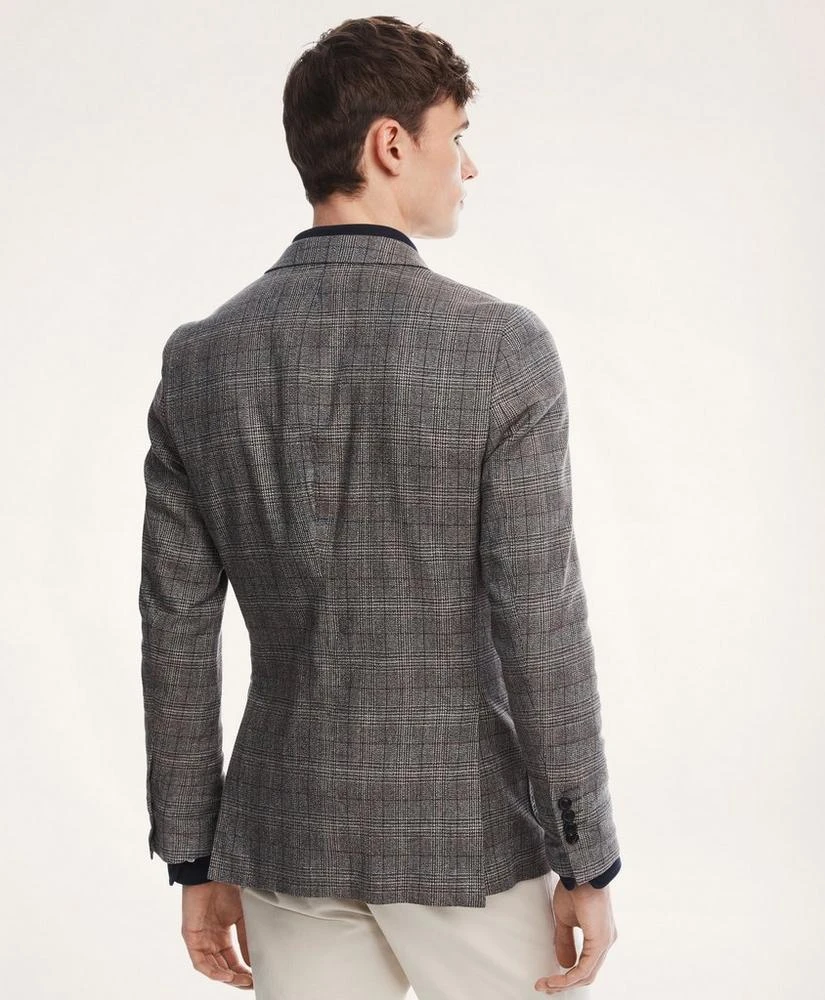 商品Brooks Brothers|Regent Regular-Fit Glen Plaid Sport Coat,价格¥2495,第3张图片详细描述