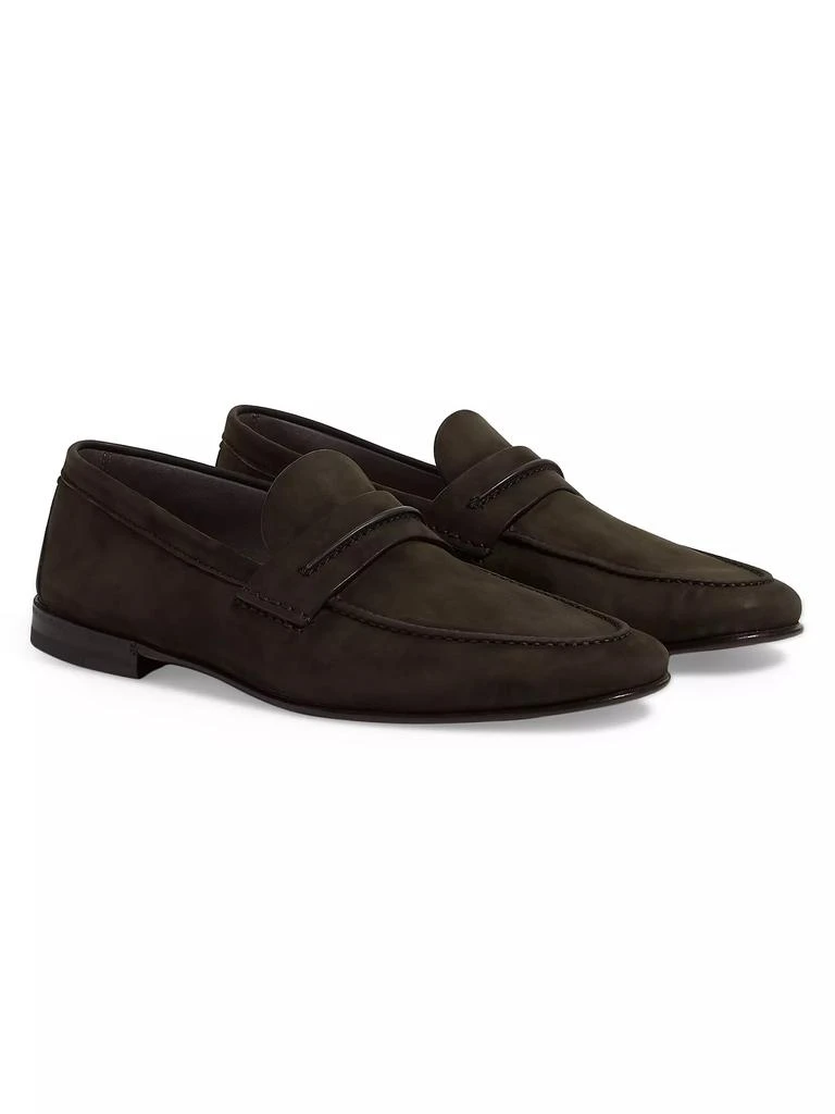 商品Zegna|Secondskin Mocassin Loafers,价格¥11862,第3张图片详细描述