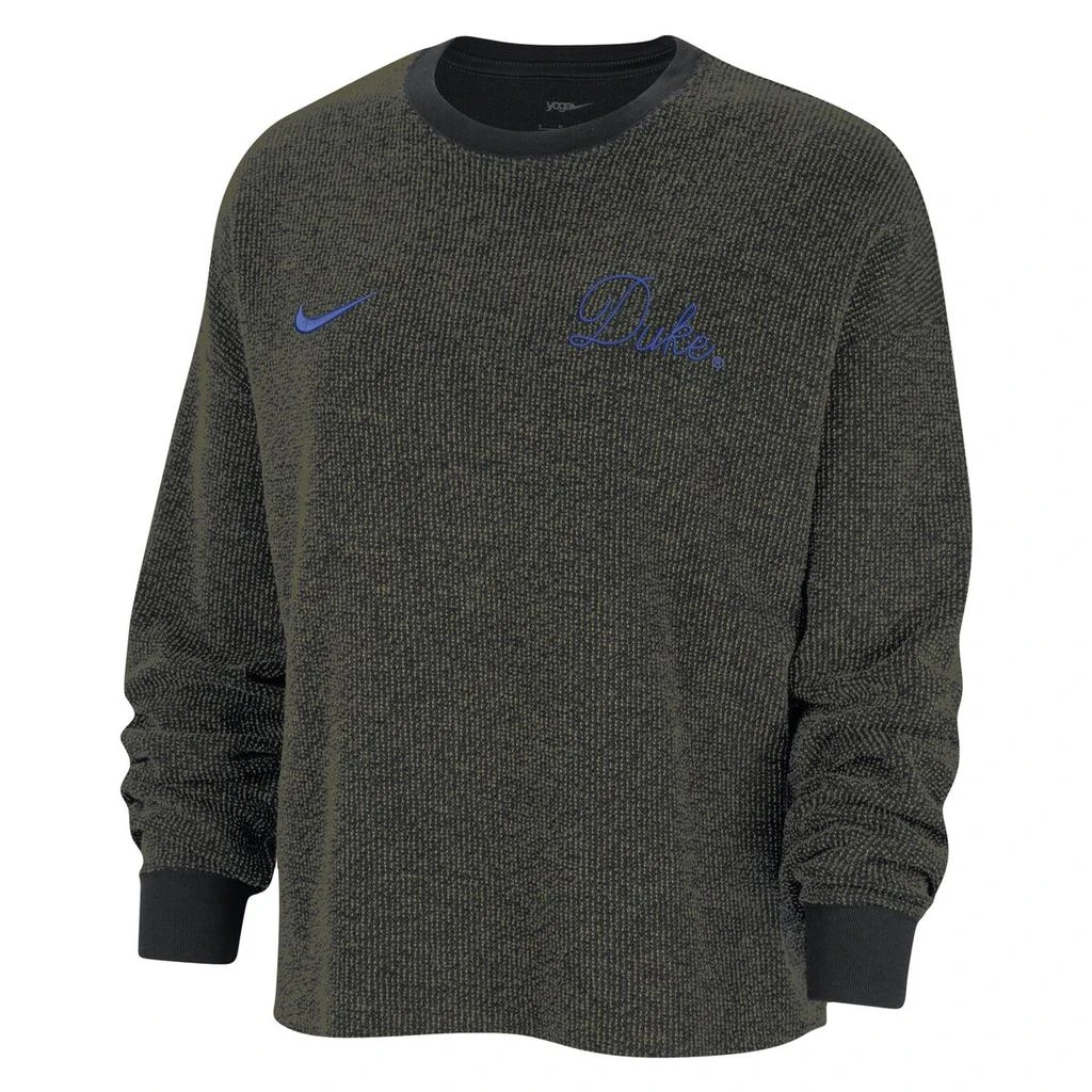 商品NIKE|Nike Duke Yoga Script Pullover Sweatshirt - Women's,价格¥604,第1张图片
