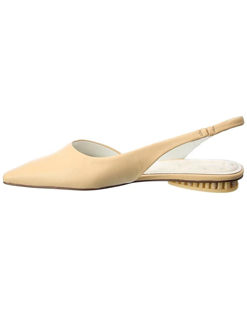 商品Franco Sarto|Franco Sarto Riva Leather Slingback Flat,价格¥398,第2张图片详细描述