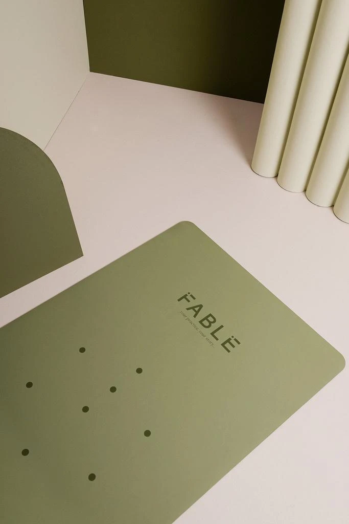 商品Fable|4mm Pro Grip Yoga Studio Mat - Sage Green,价格¥781,第3张图片详细描述