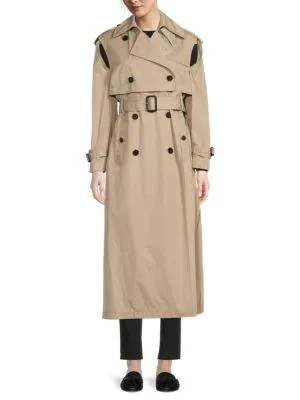 商品Valentino|Belted Double-Breasted Trench Coat,价格¥8022,第1张图片