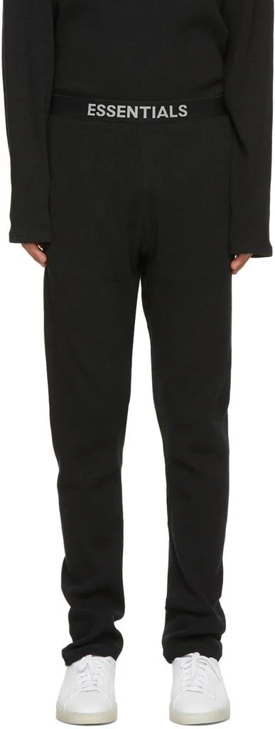 商品Essentials|Black Thermal Lounge Pants,价格¥263,第1张图片