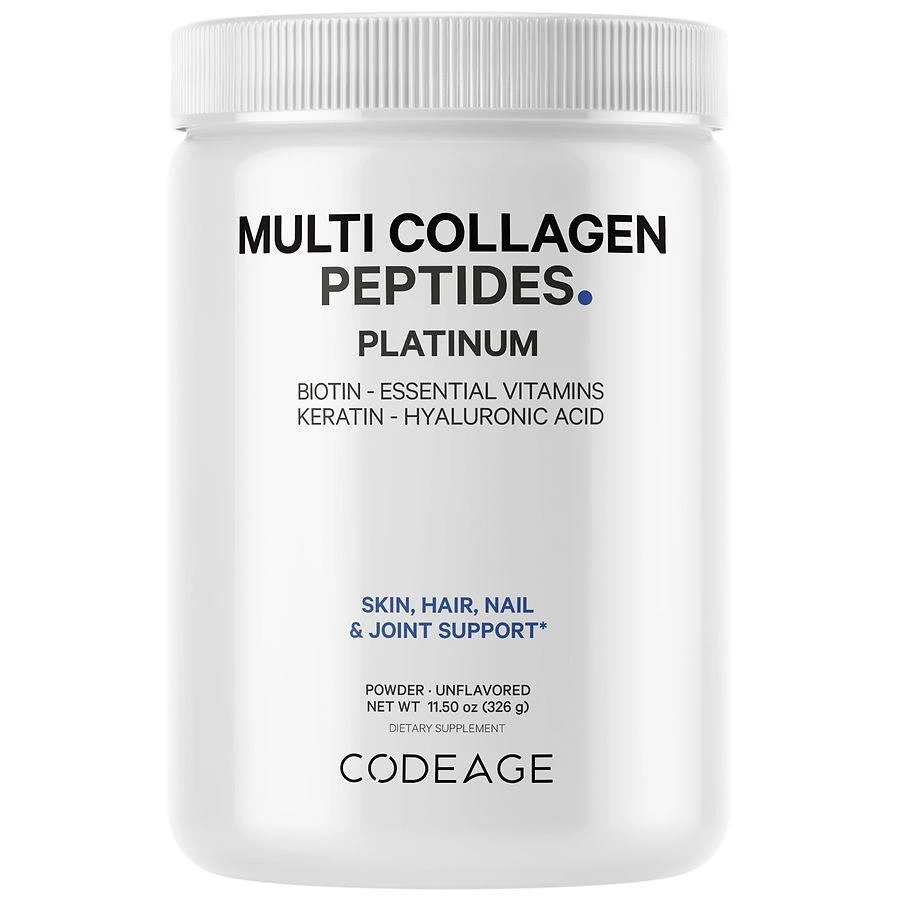 商品Codeage|Multi Collagen Protein Powder Platinum Unflavored,价格¥298,第1张图片