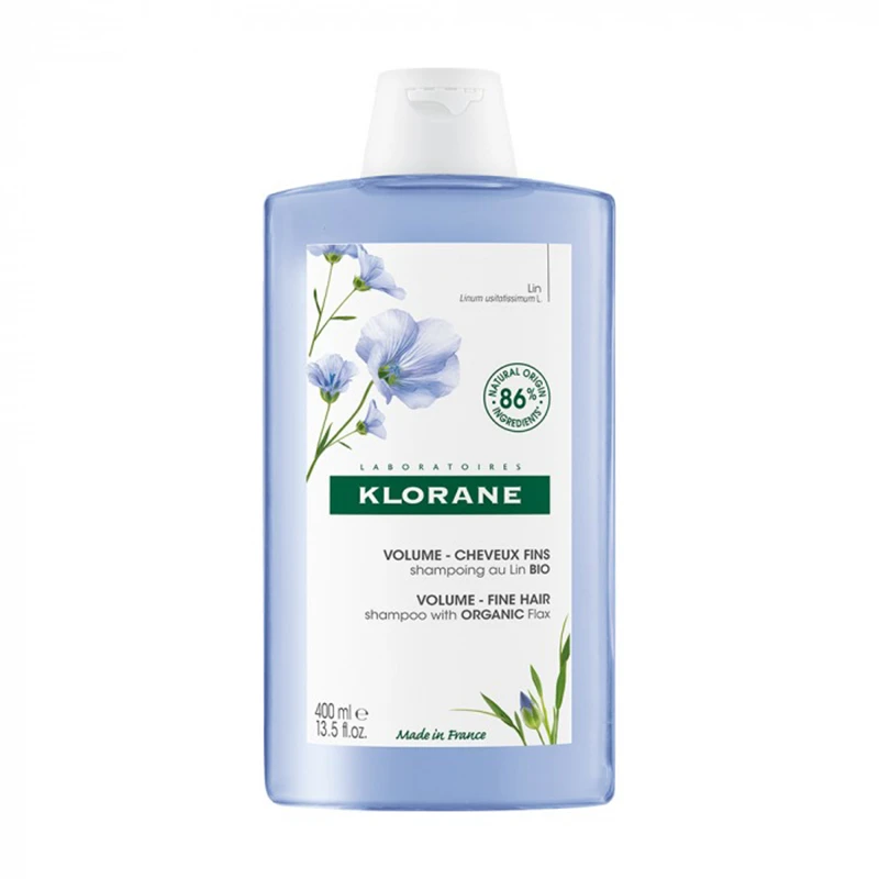 商品KLORANE|Klorane康如亚麻洗发水400ml 去屑蓬松,价格¥141,第1张图片