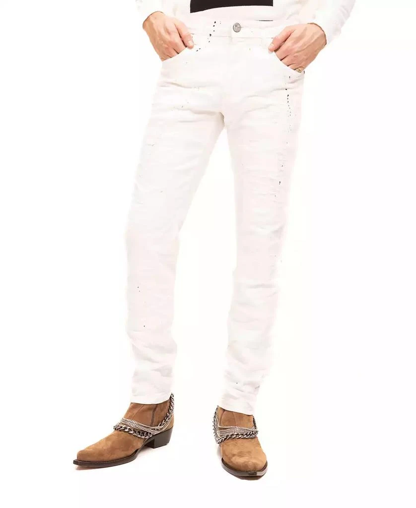 商品RON TOMSON|Men's Modern Painted Denim Jeans,价格¥1187,第1张图片