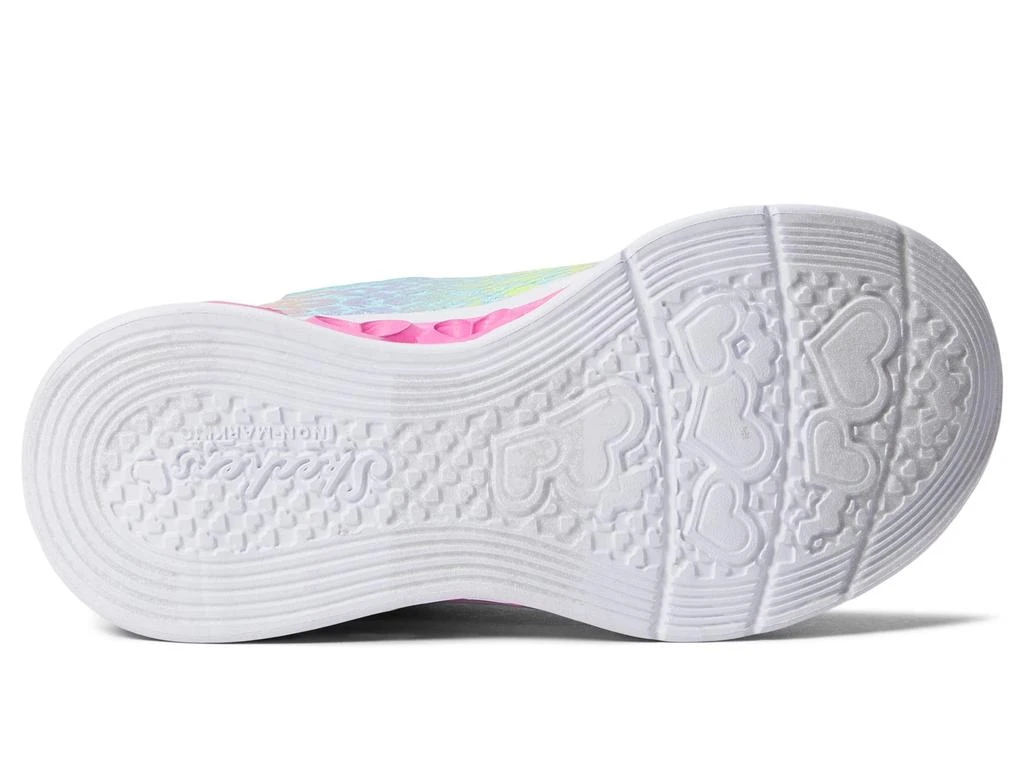 商品SKECHERS|Sport Lighted - Flutter Heart Lights - Loves Wild 302314L (Little Kid/Big Kid),价格¥262,第3张图片详细描述