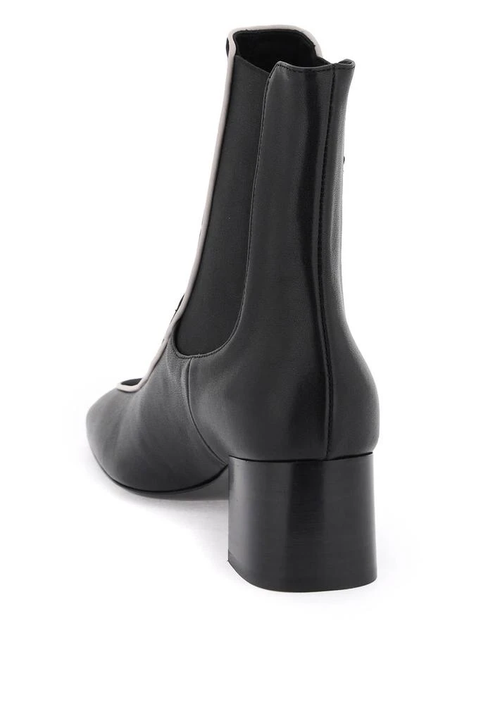 商品Totême|Smooth And Suede Leather Ankle Boots,价格¥3742,第3张图片详细描述