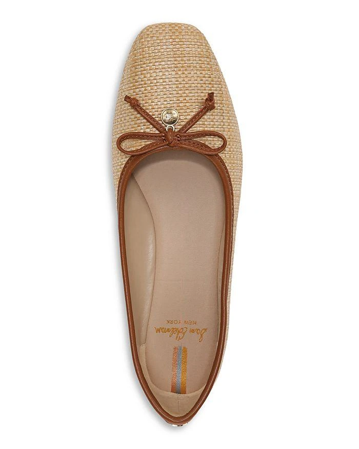 商品Sam Edelman|Women's Meadow Square Toe Bow Accent Loafers,价格¥296,第3张图片详细描述