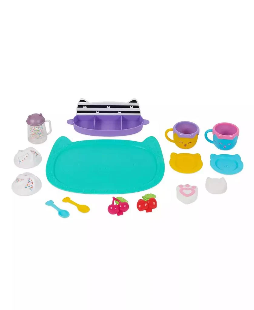 商品Gabby's Dollhouse|Sprinkle Party Sweet Treat Set, Pretend Play Kitchen Hot Cocoa Party Set with Fruit Sprinkles,价格¥93,第1张图片