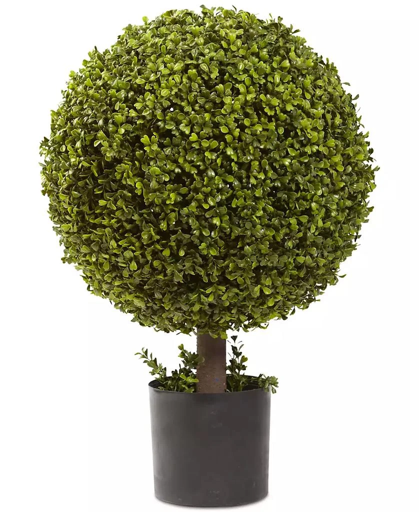 商品NEARLY NATURAL|27" Boxwood Ball Topiary Artificial Plant,价格¥1272,第1张图片