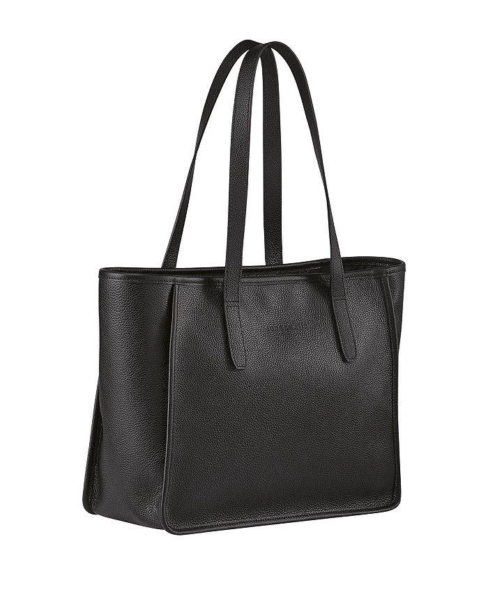 商品Longchamp|Le Foulonné Large Leather Shoulder Tote,价格¥4771,第4张图片详细描述