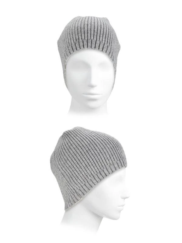 商品Calvin Klein|Logo Ribbed Beanie,价格¥285,第2张图片详细描述