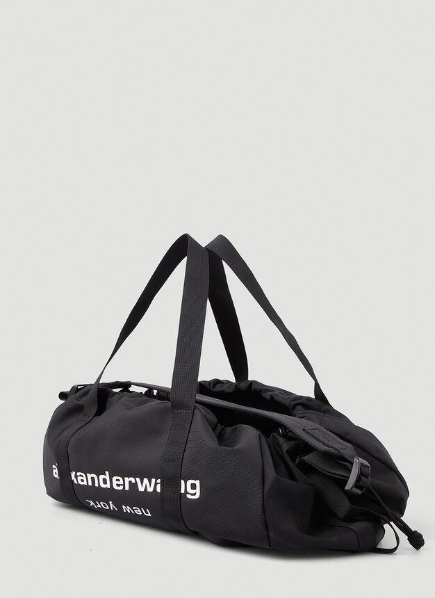 商品Alexander Wang|Primal Drawstring Duffle Shoulder Bag in Black,价格¥2619,第5张图片详细描述