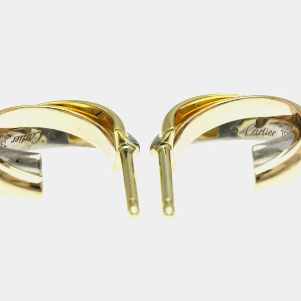 Cartier 18K Yellow, Rose, White Gold Trinity Earring 商品