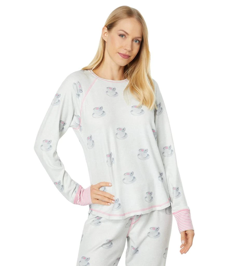 商品P.J. Salvage|For The Love of Coffee PJ Set,价格¥936,第2张图片详细描述