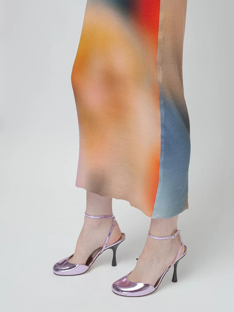商品Loewe|90mm Metallic Leather Pumps,价格¥3871,第2张图片详细描述