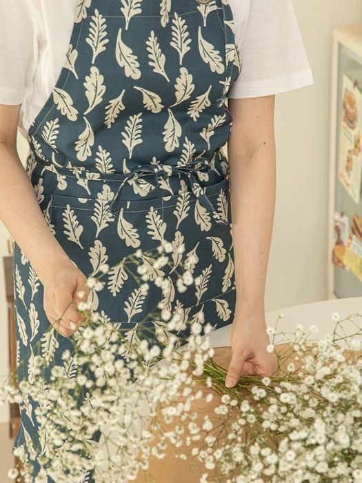 商品MARYHOUSE|Multipurpose Kitchen Forêt Apron,价格¥529,第3张图片详细描述
