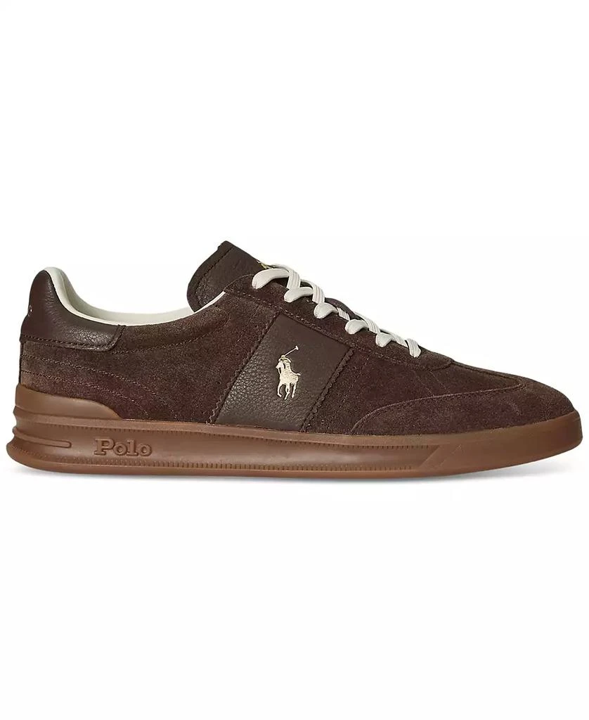 商品Ralph Lauren|Men's Heritage Aera Suede Sneakers,价格¥943,第2张图片详细描述