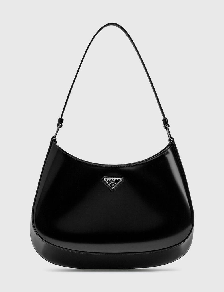 商品Prada|Cleo Brushed Leather Shoulder Bag,价格¥23334,第1张图片