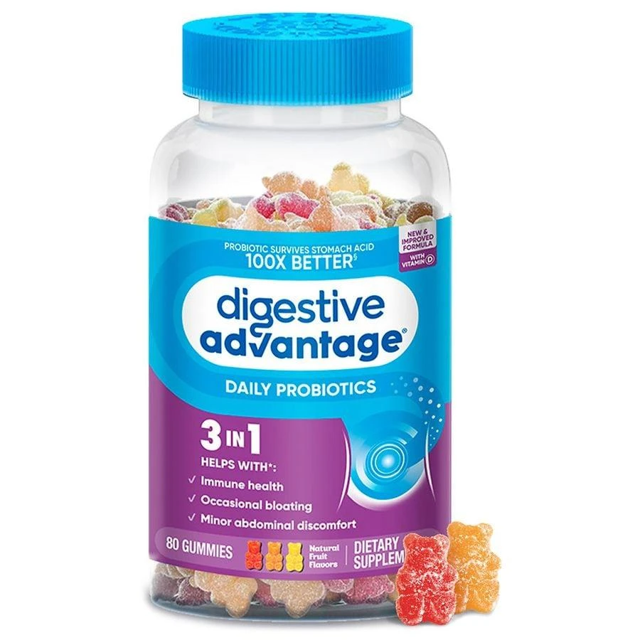 商品Digestive Advantage|益生菌软糖 80粒,价格¥164,第1张图片