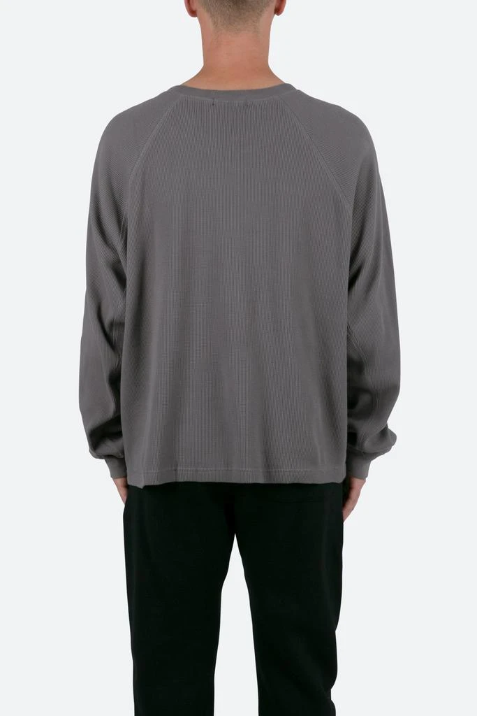 商品MNML|Heavy Thermal L/S Tee - Grey,价格¥168,第4张图片详细描述